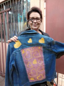 Viviana Gutiérrez: amor por el reciclaje de telas de mezclilla